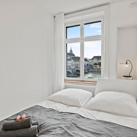 True Basel - Stadtwohnung I Rheinblick Esterno foto